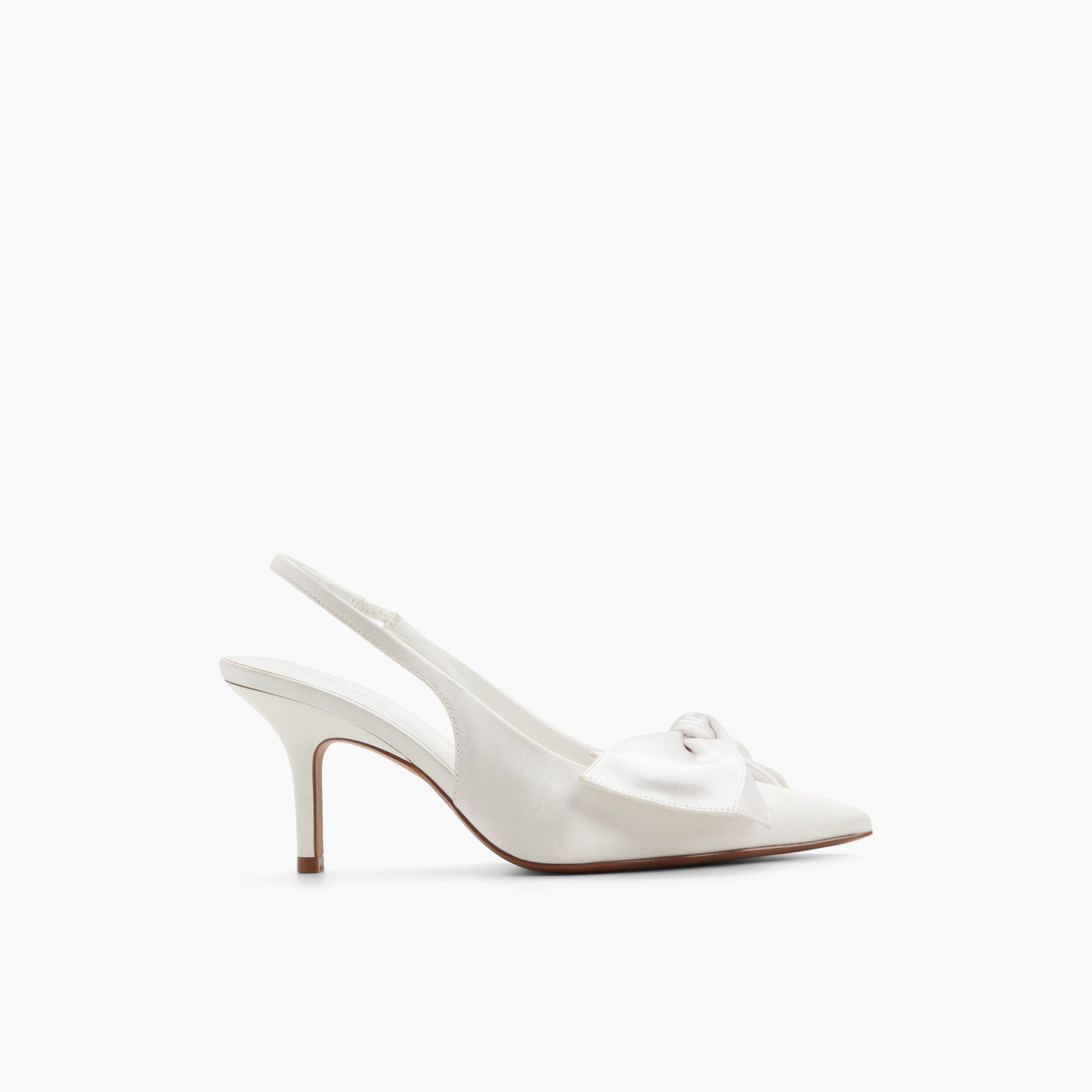 Test FR:Main View of Ivoire Atheena Talons à bride arrière for Femmes