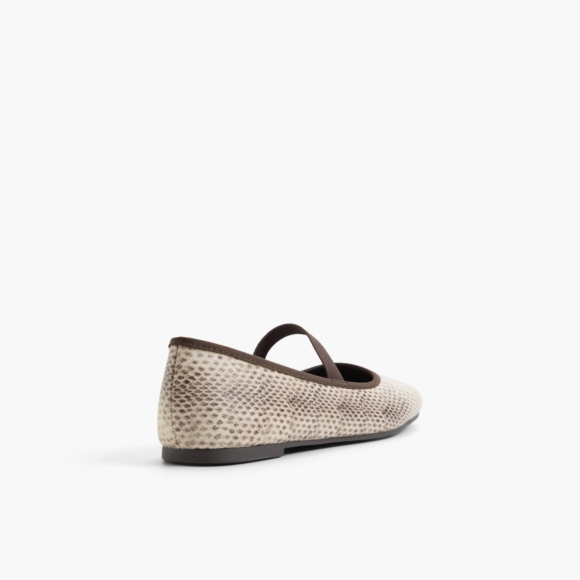 Test FR:Three-quarter angle of Ivoire multicolore Jonnie Mary Janes's back side