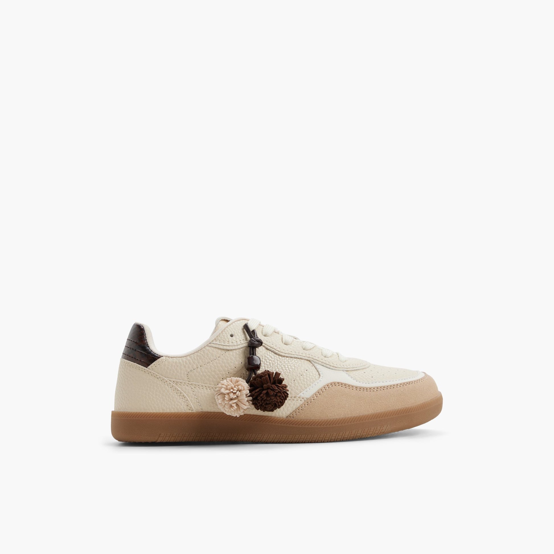 Vue principale de Beige Ezme Sneakers pour Femmes