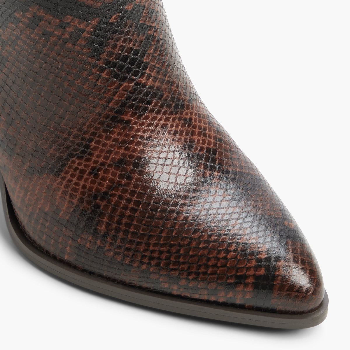Close-up of the Other brown Riiva Knee-High Boots