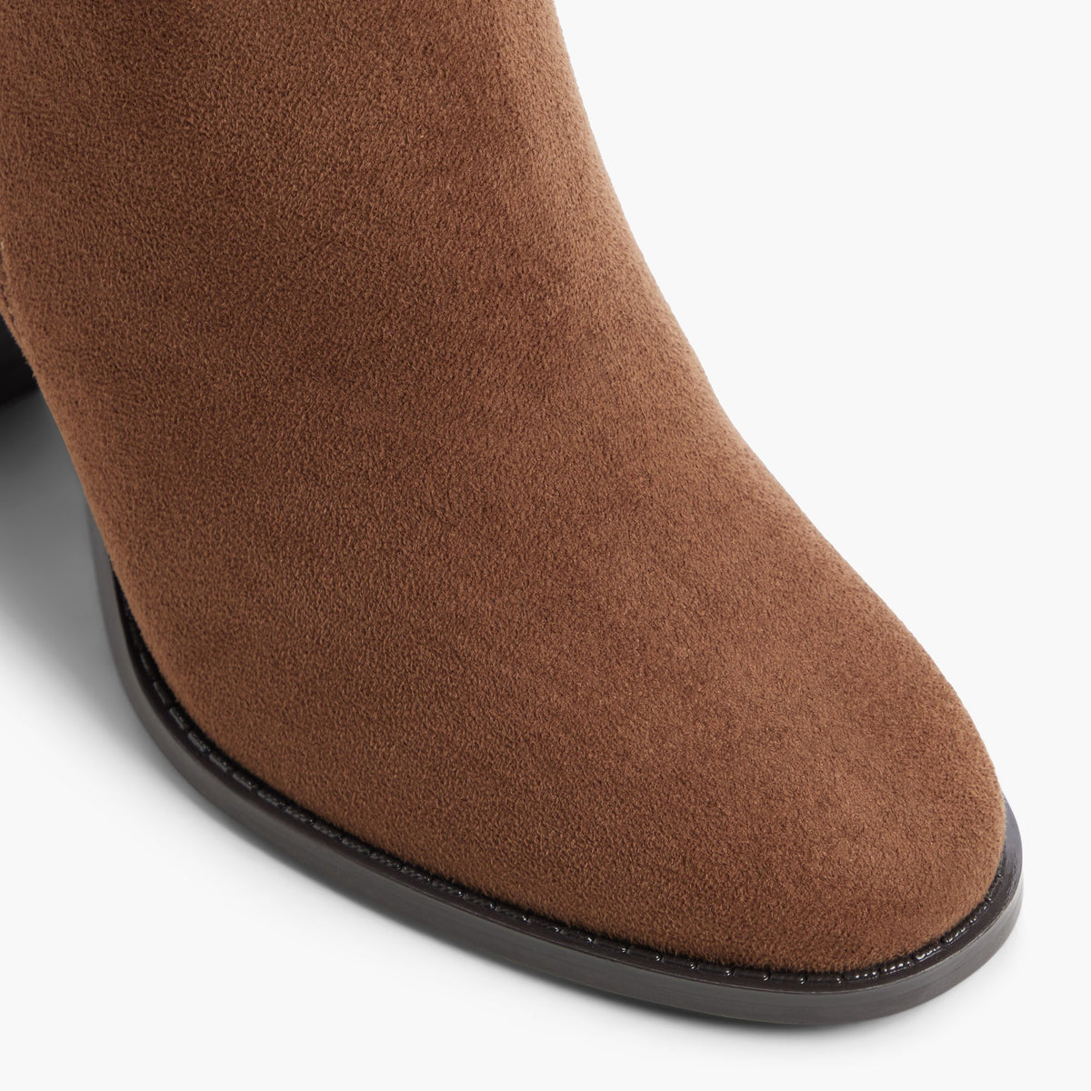 Close-up of the Medium brown Veya Ankle Boots