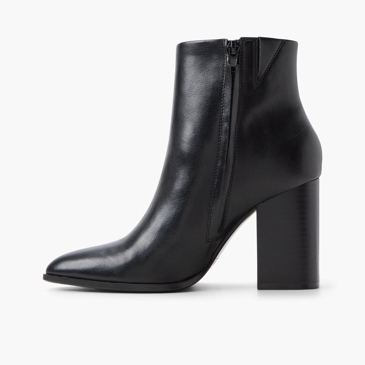 Vue latérale de Noir Elixa Bottillons