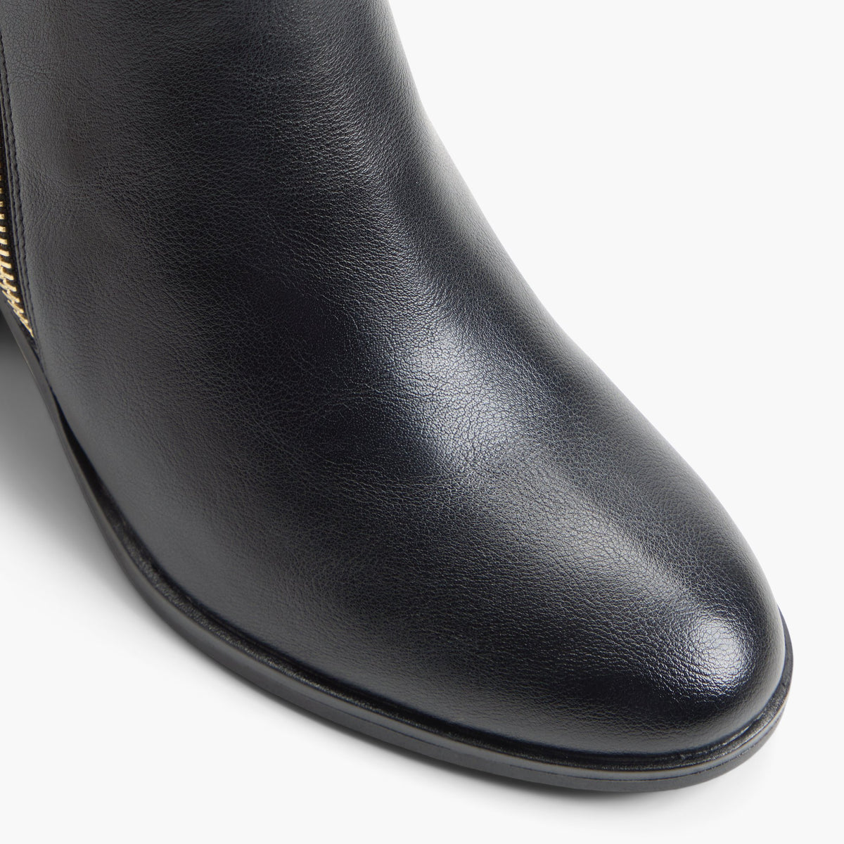 Close-up of the Black Nathaly Ankle Boots