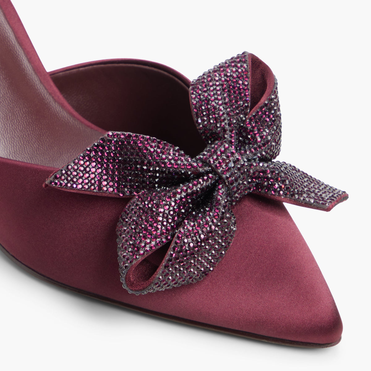 Close-up of the Bordo Aviia Ankle Strap Pumps