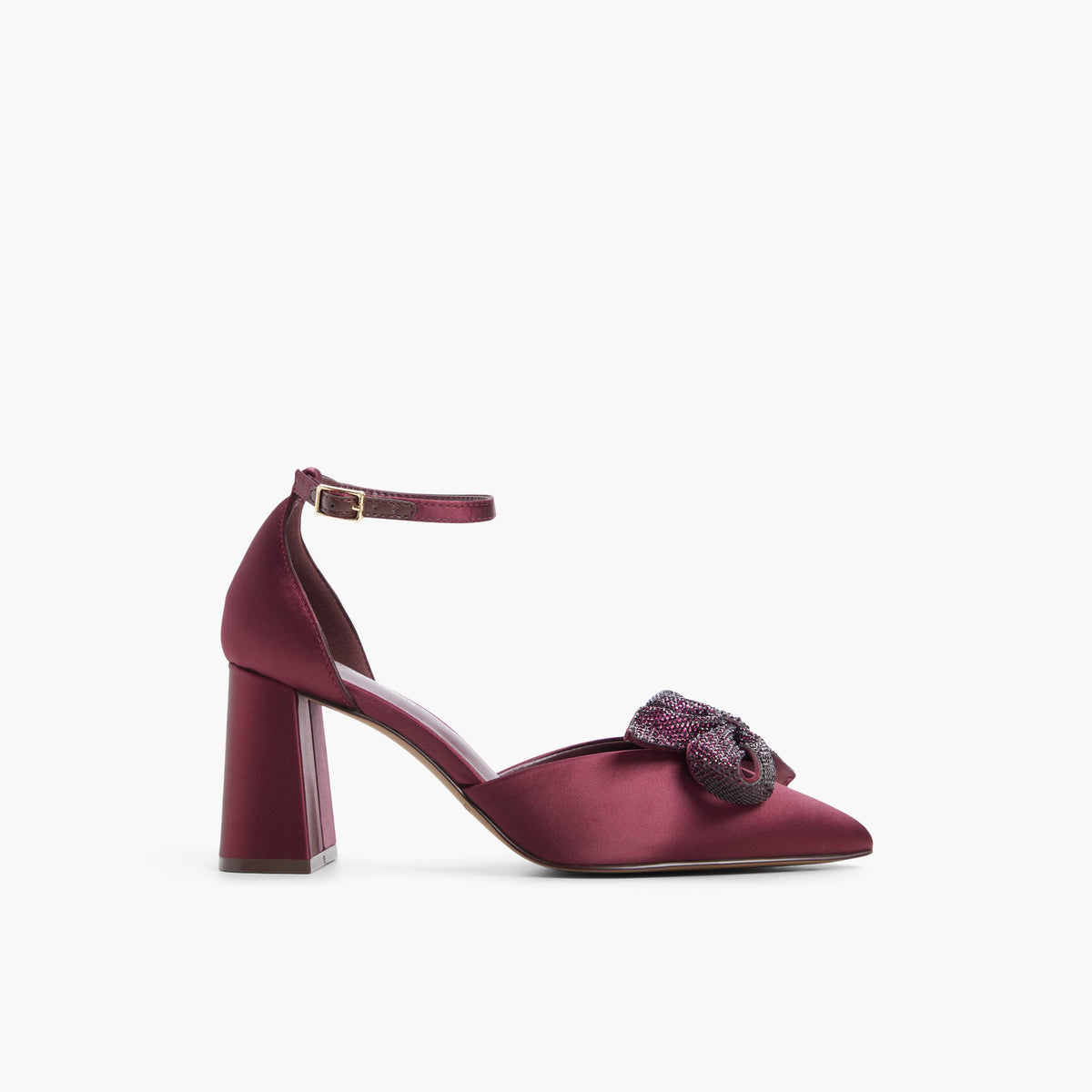 Main View of Bordo Aviia Ankle Strap Pumps for Womens