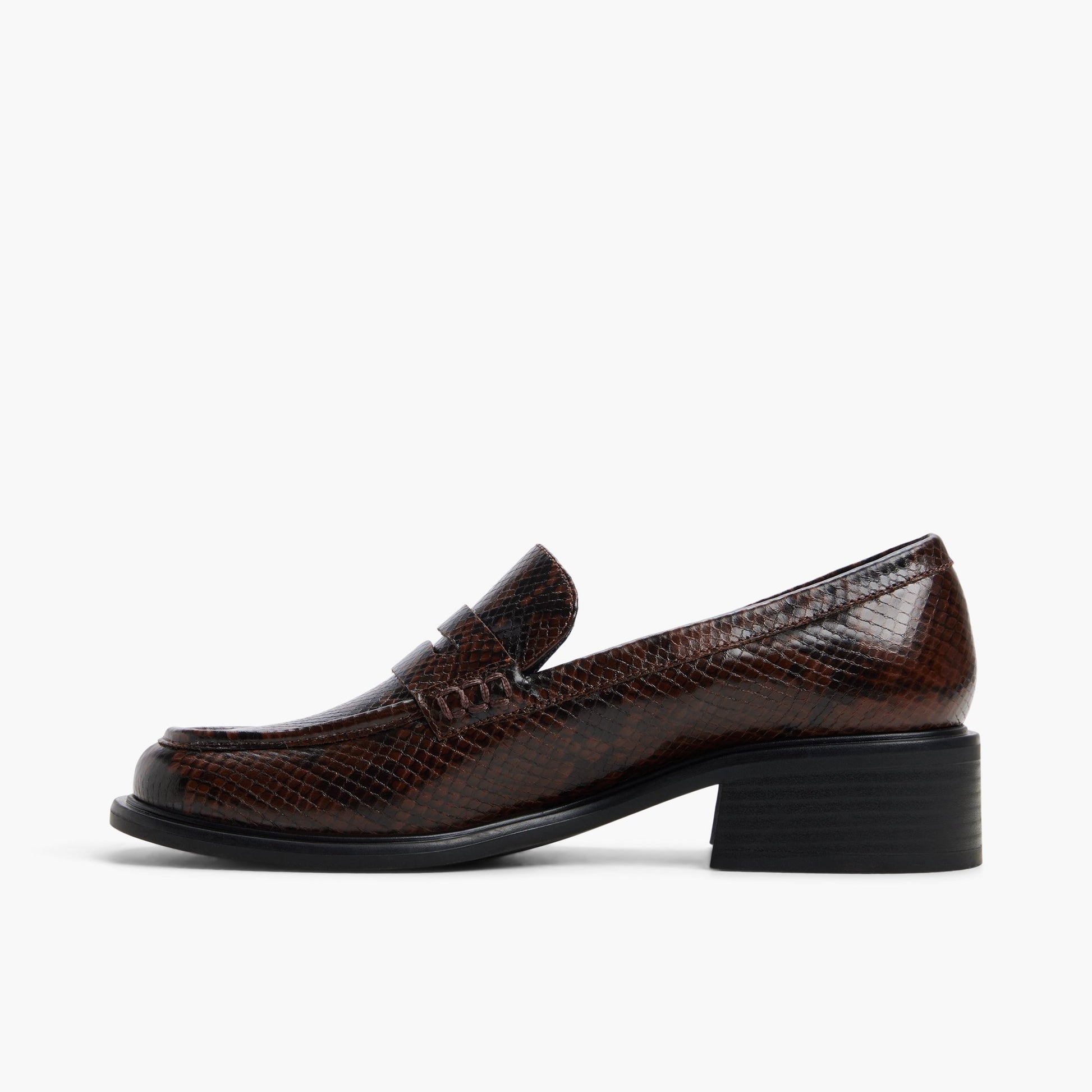 Side view of Dark brown Sloanee