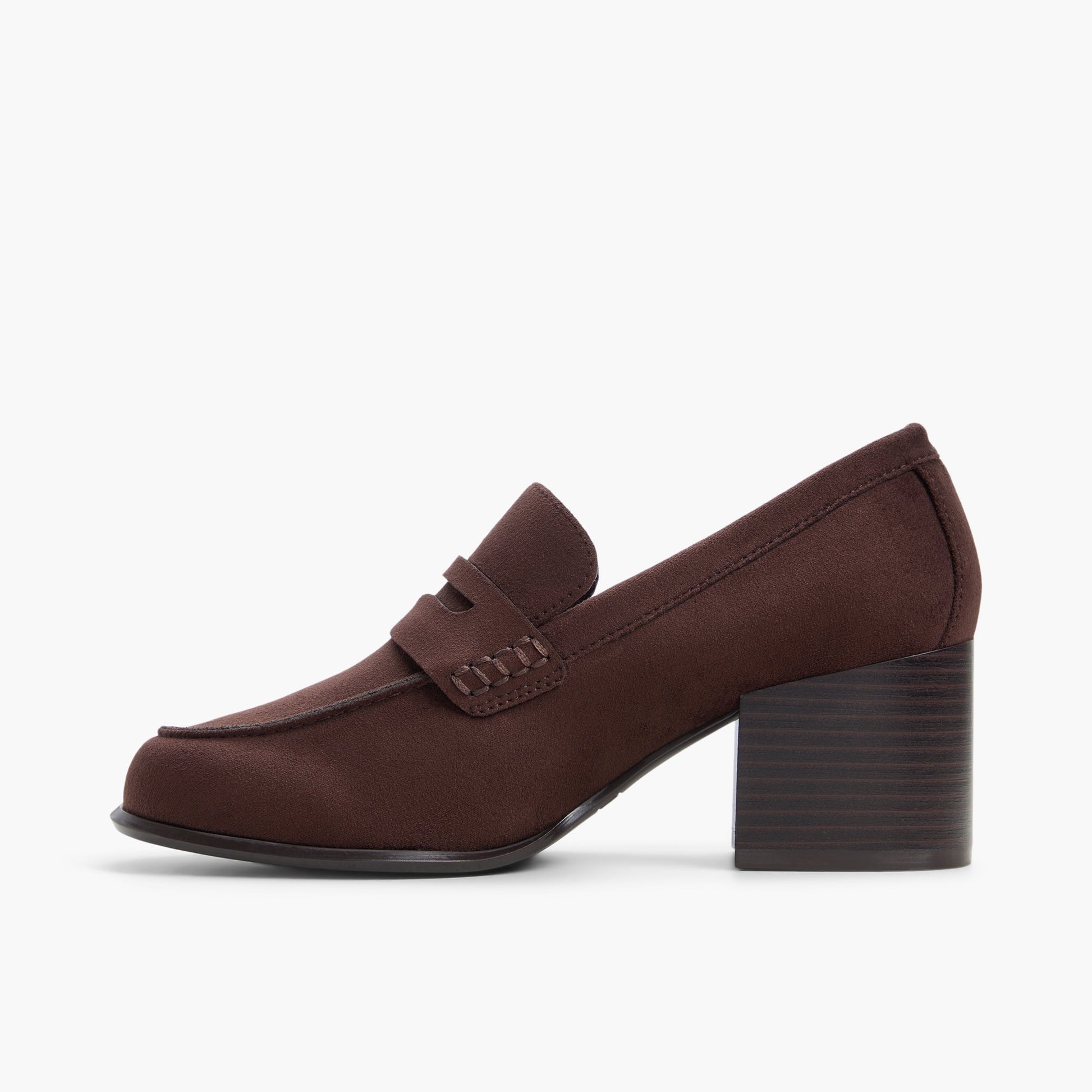 Side view of Dark brown Carriie
