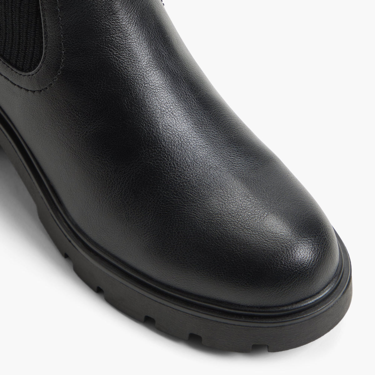 Close-up of the Black Vienne Chelsea Boots