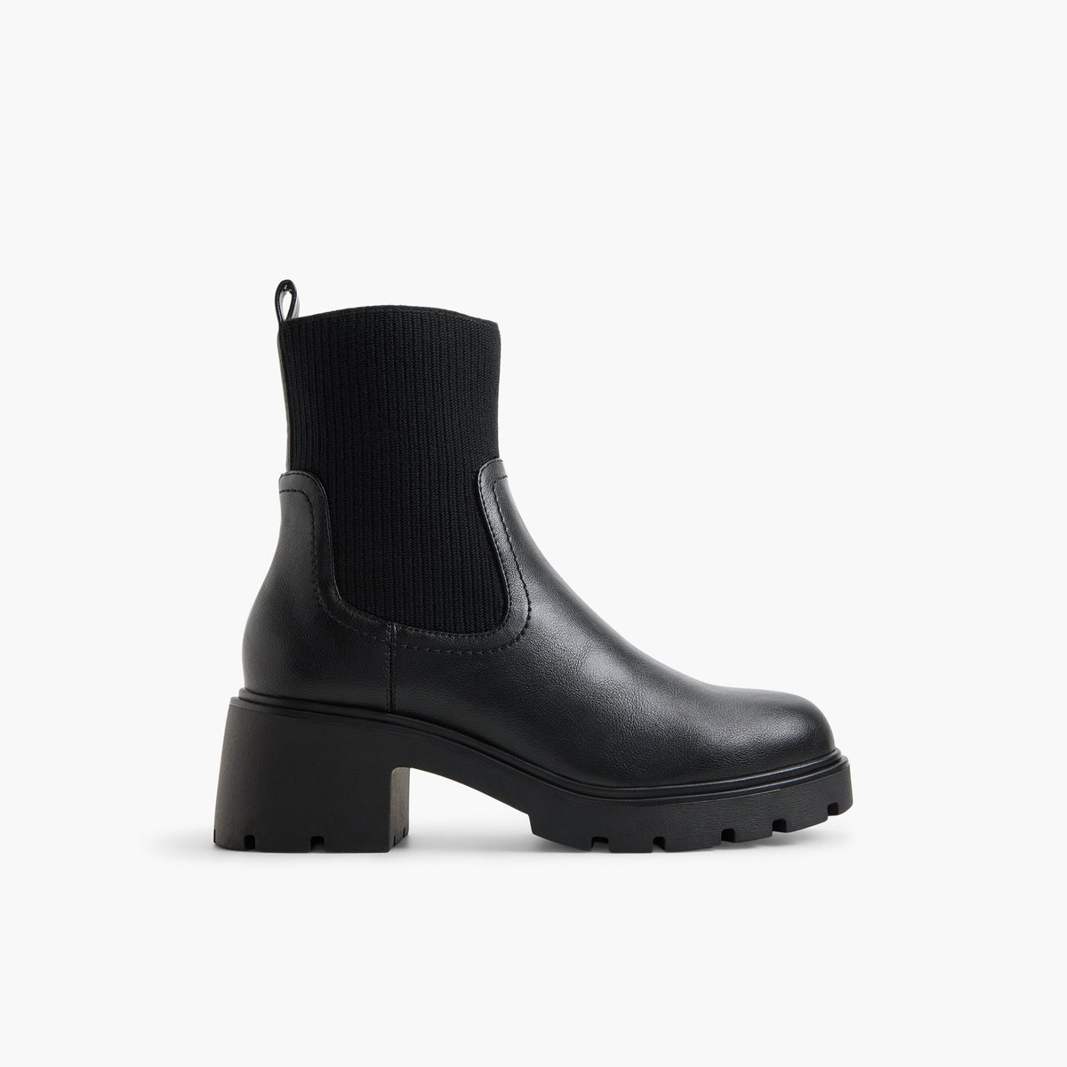 Main View of Black Vienne Chelsea Boots for Womens