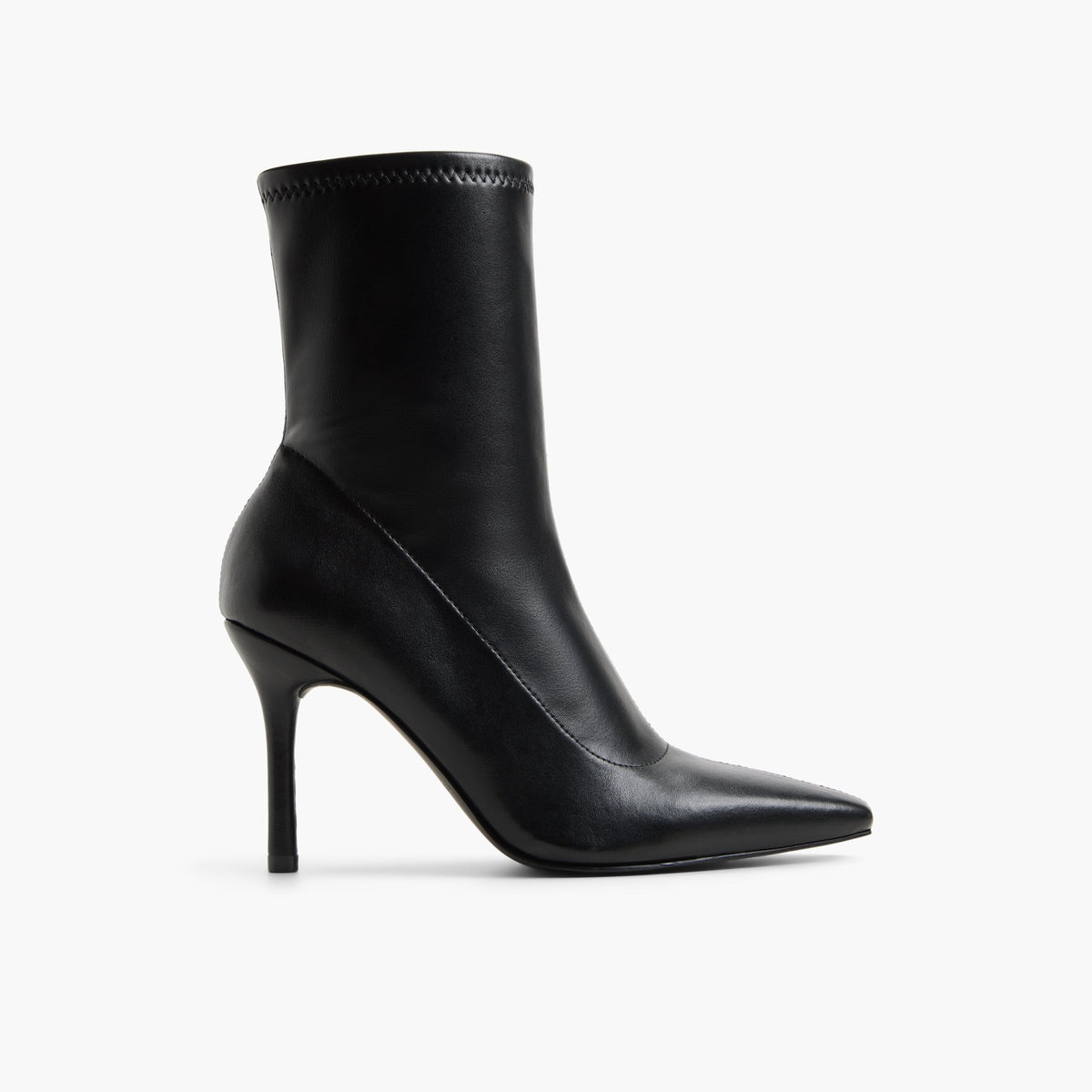 Main View of Black Noira Ankle Boots for Womens