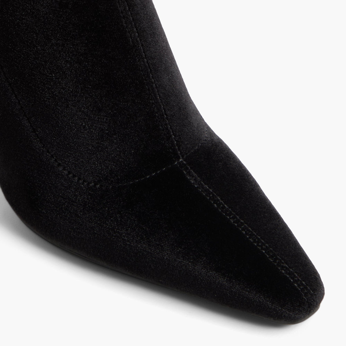 Close-up of the Other black Noira Ankle Boots