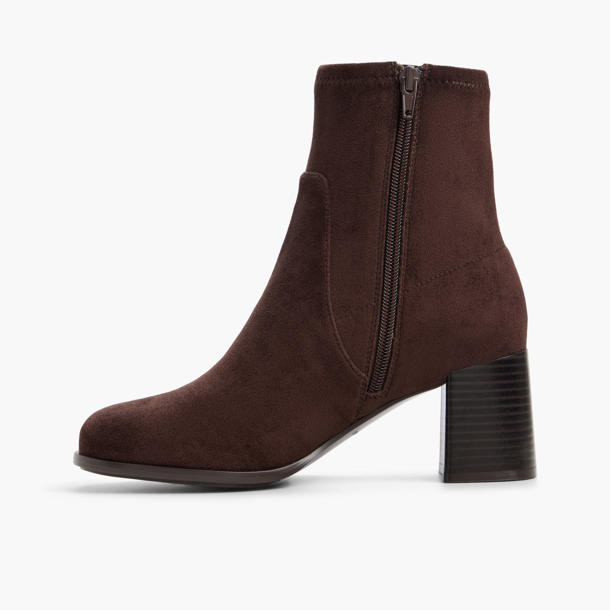 Side view of Dark brown Amina