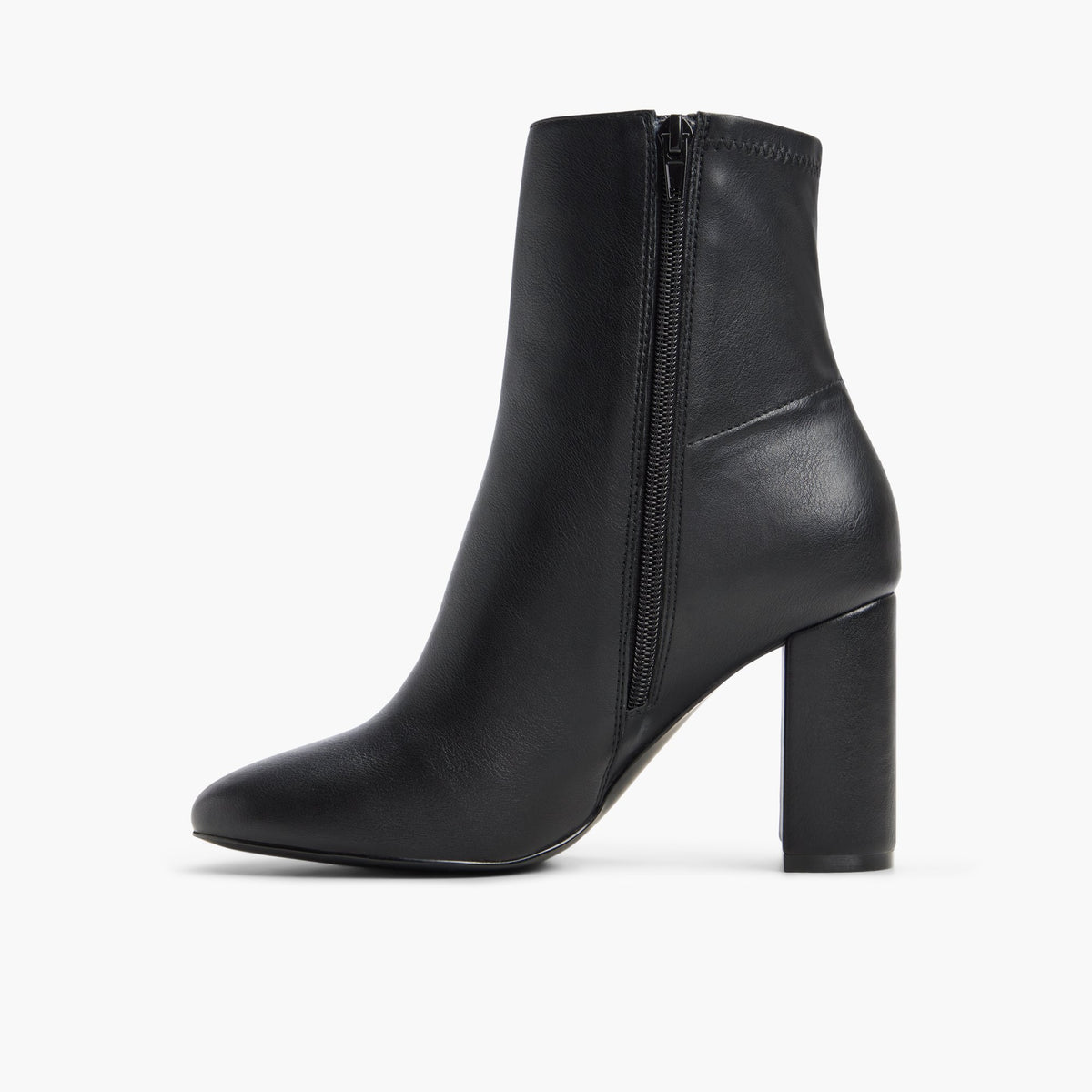 Vue latérale de Noir Zyva Bottillons