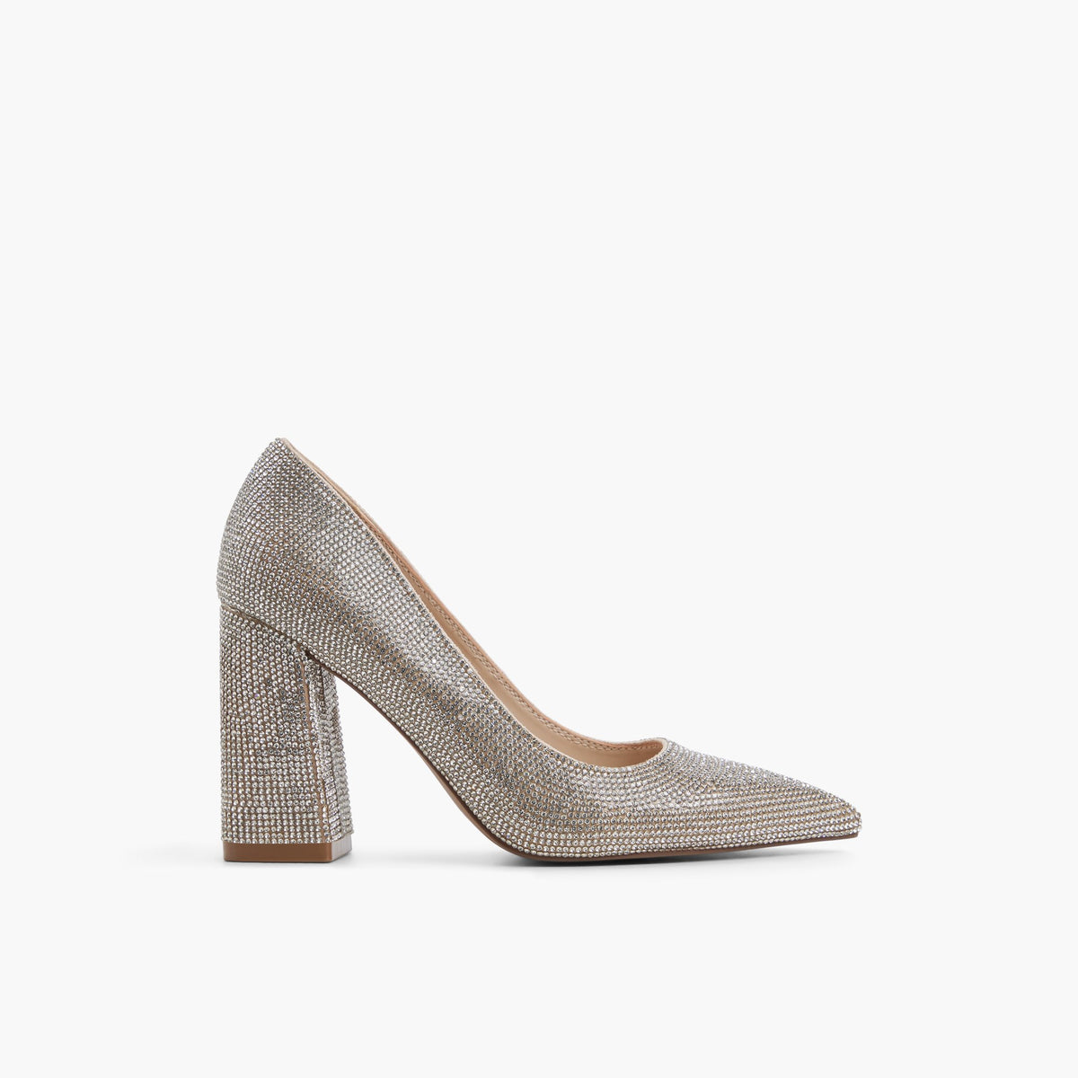 Main View of Bone Marilynne Block Heel Pumps for Womens
