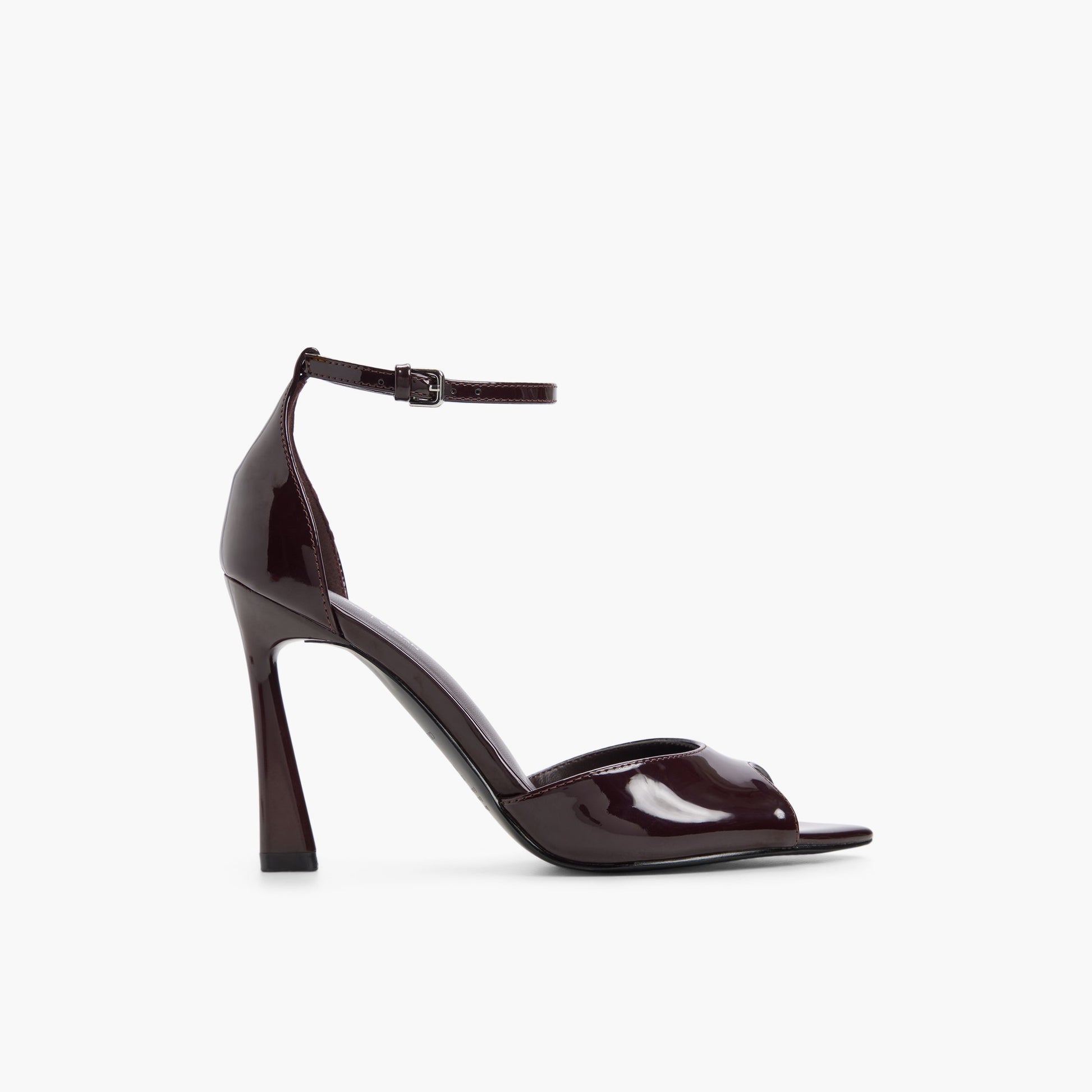 Main View of Wine Juliia Heeled Sandals for Womens