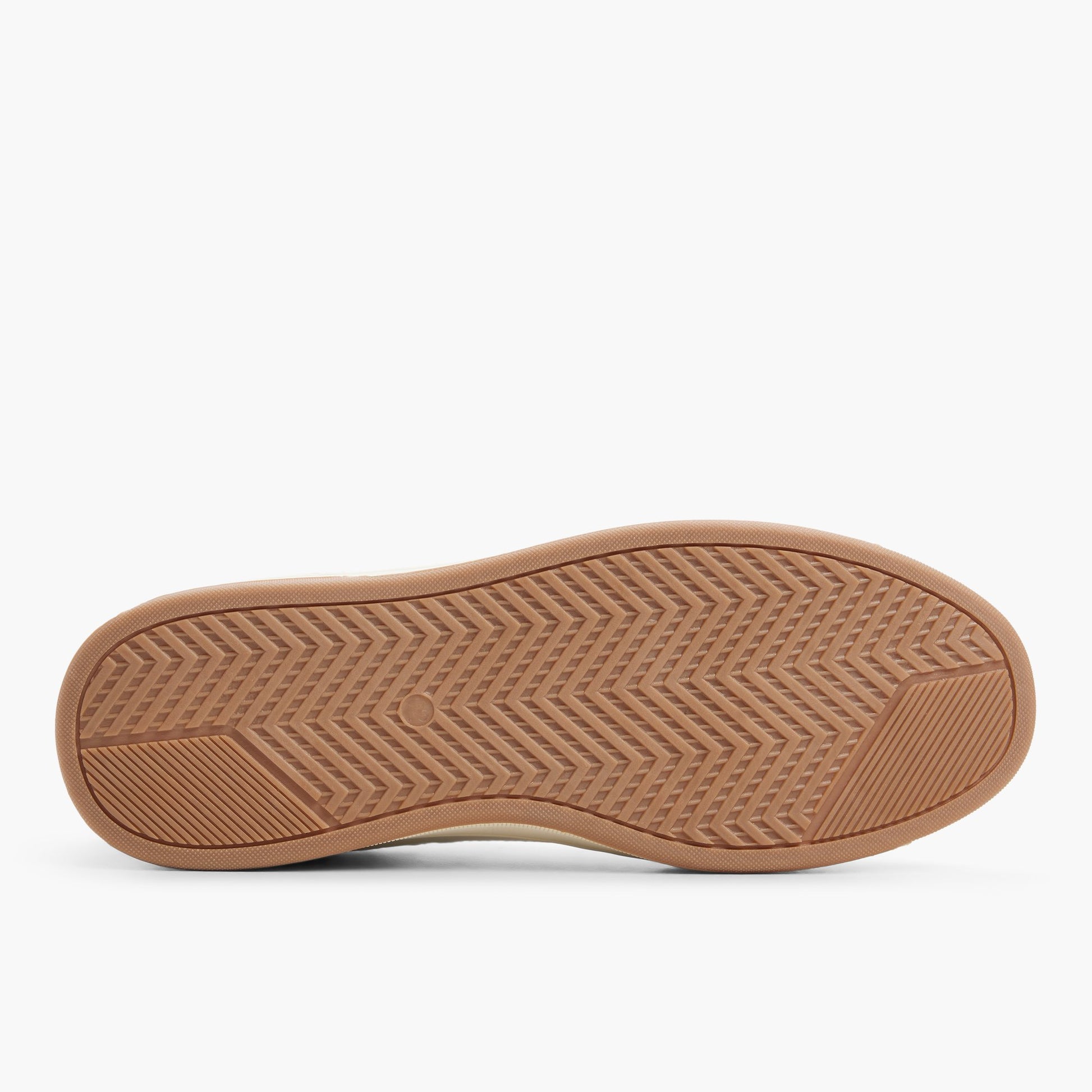 Vue de la semelle de Blanc Booster Sneakers
