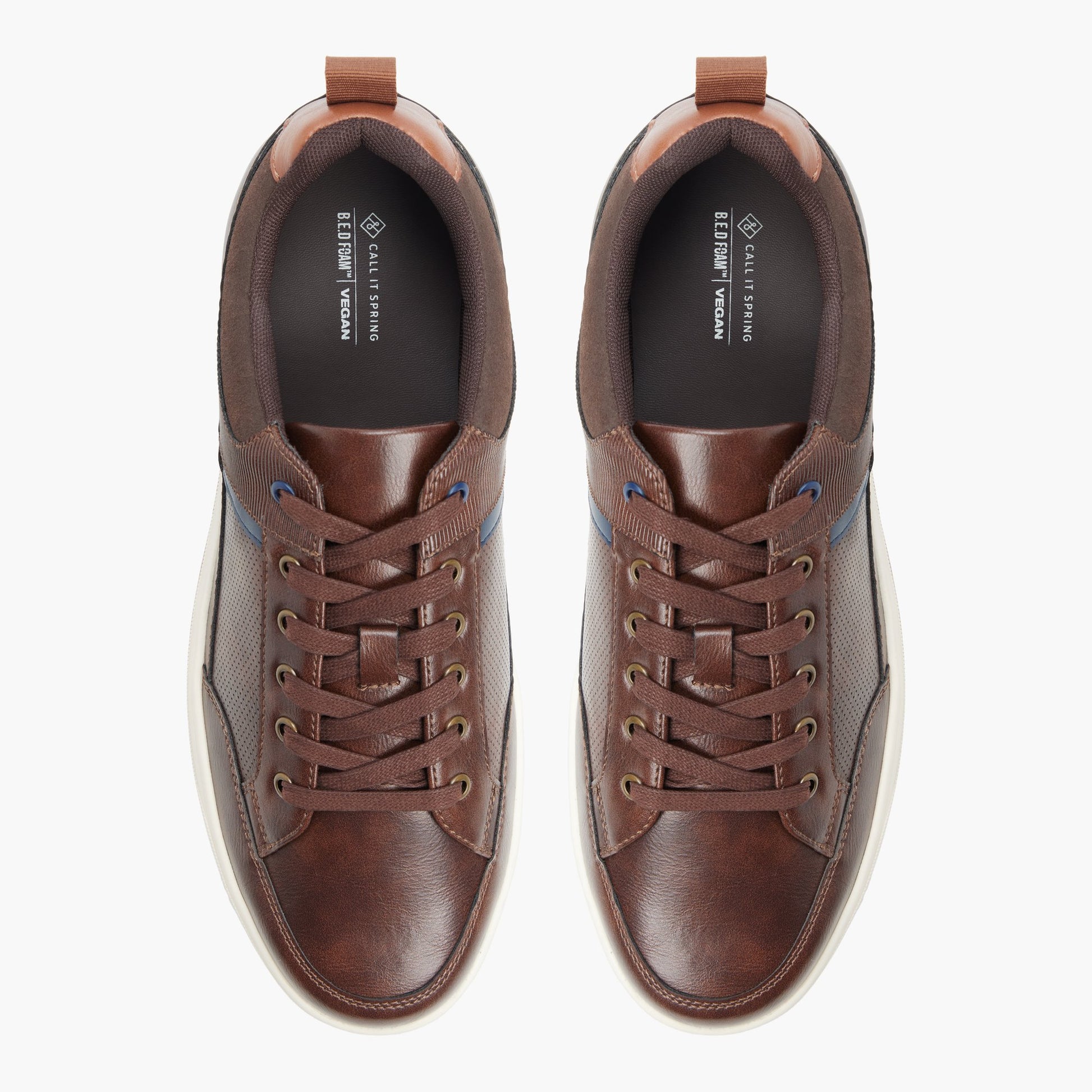 Vue de dessus de la Brun Booster Sneakers
