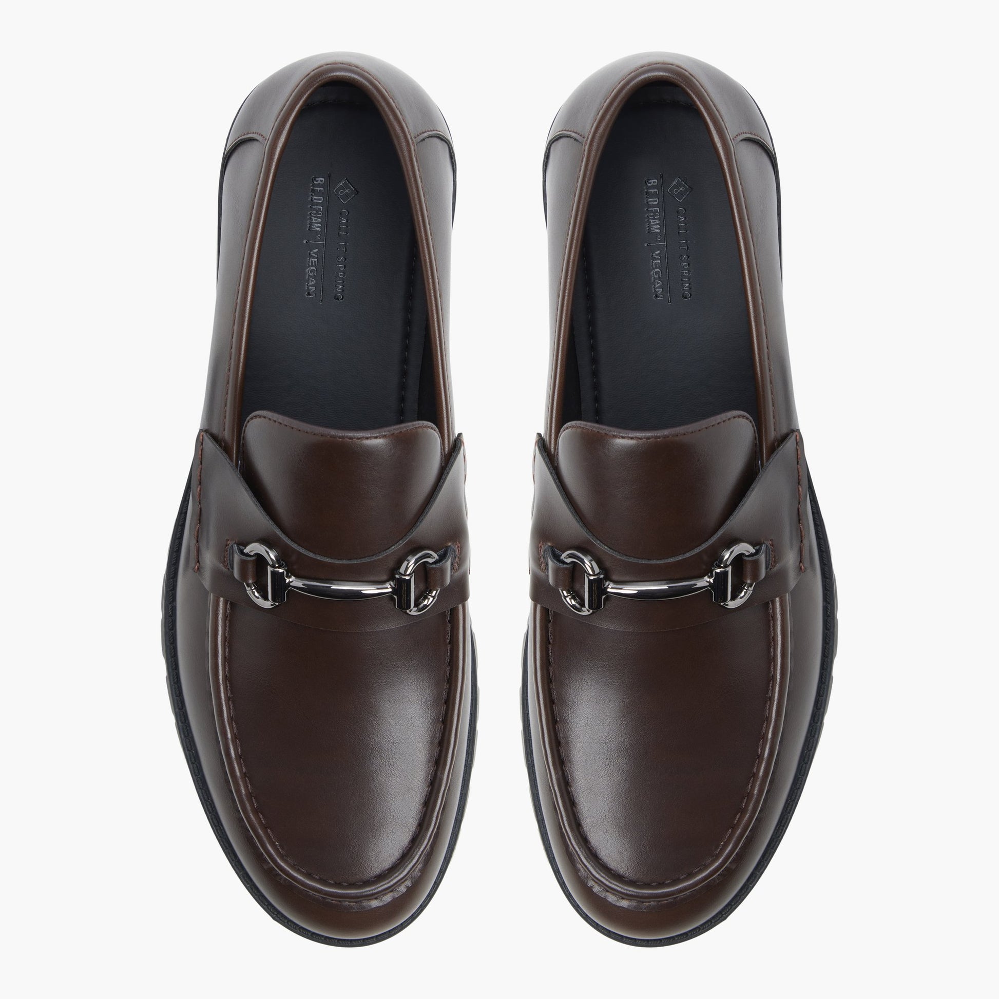 Top-down view of the Dark brown Eldridge