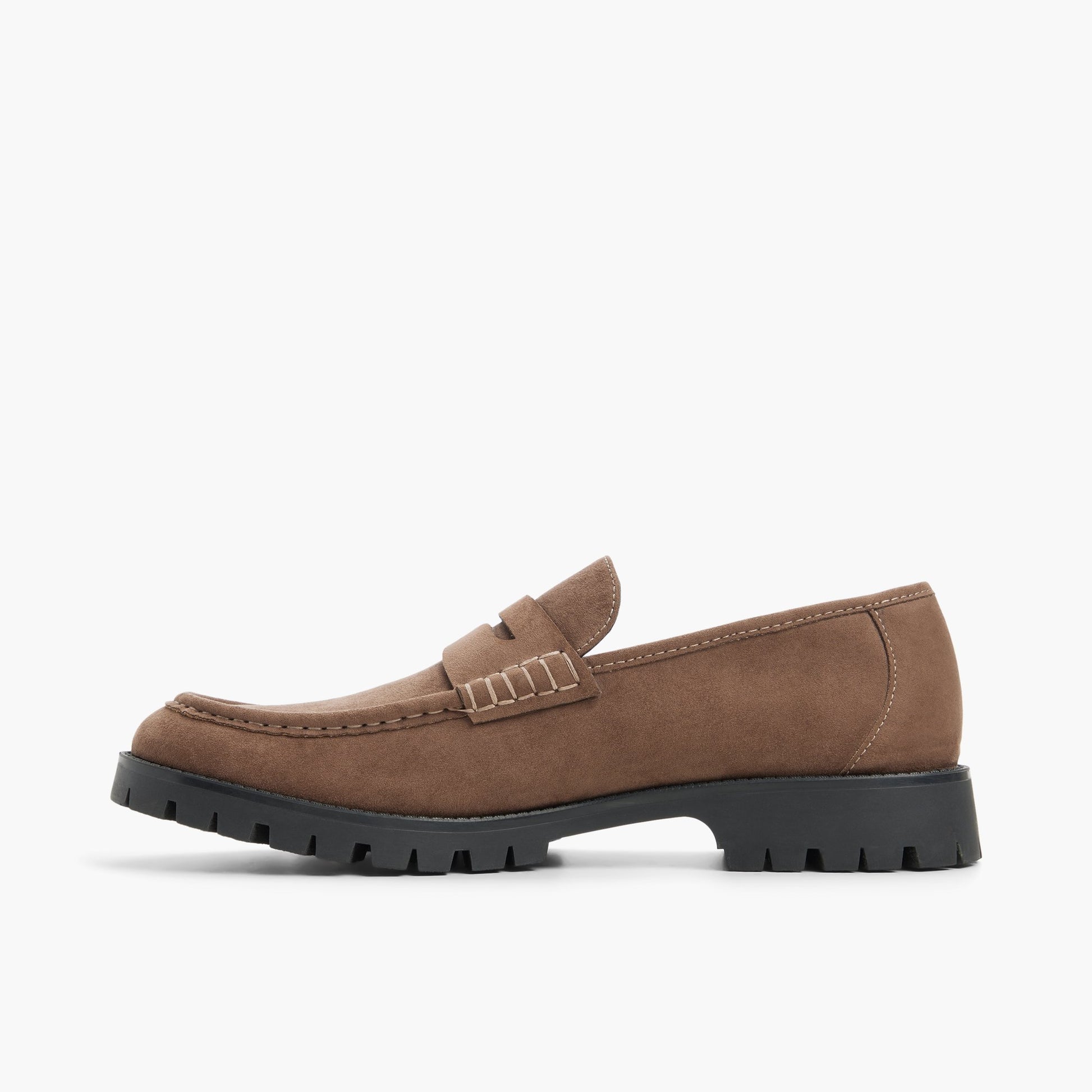 Side view of Light brown Bellridge Loafers