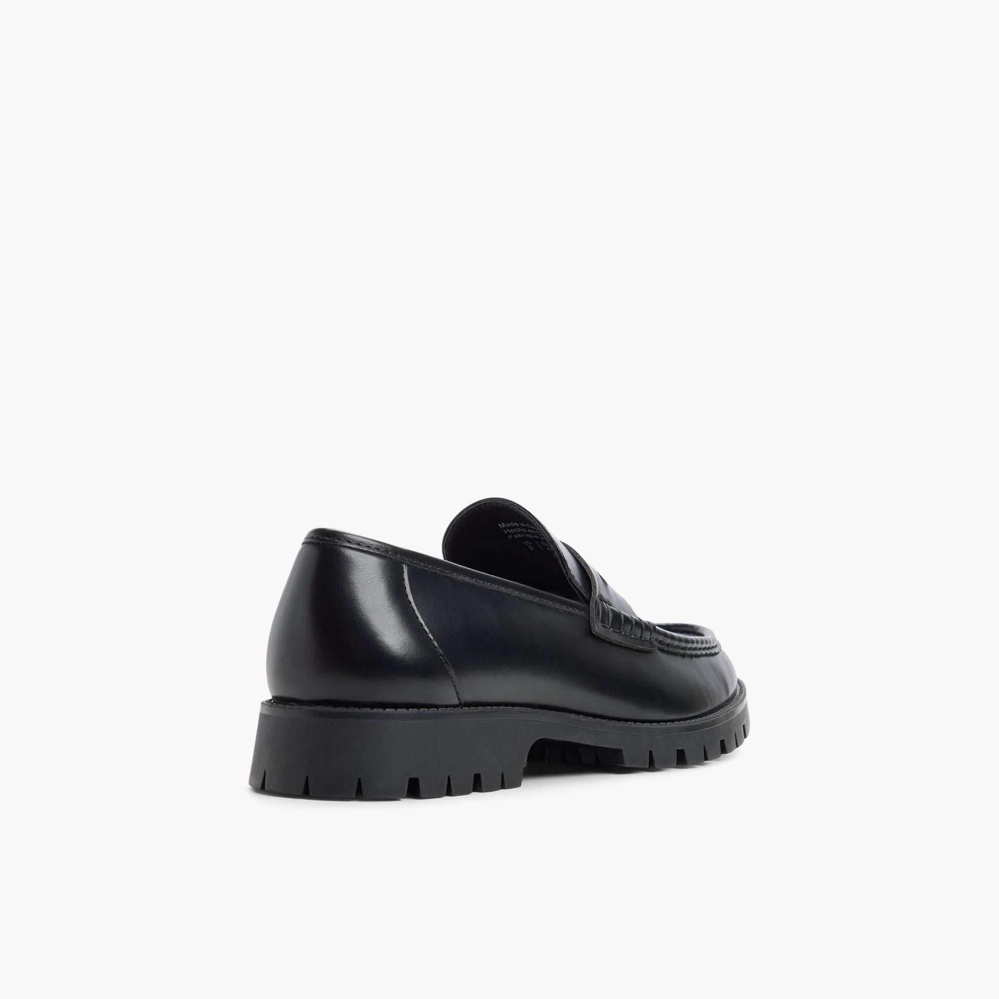 Three-quarter angle of Black Bellridge Loafers's back side