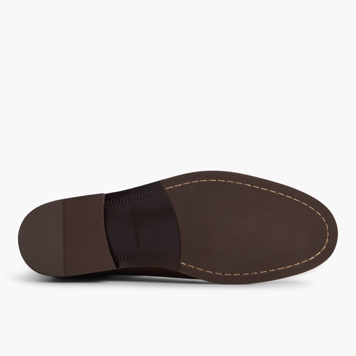 Vue de la semelle de Taupe Shifter Bottillons Chelsea
