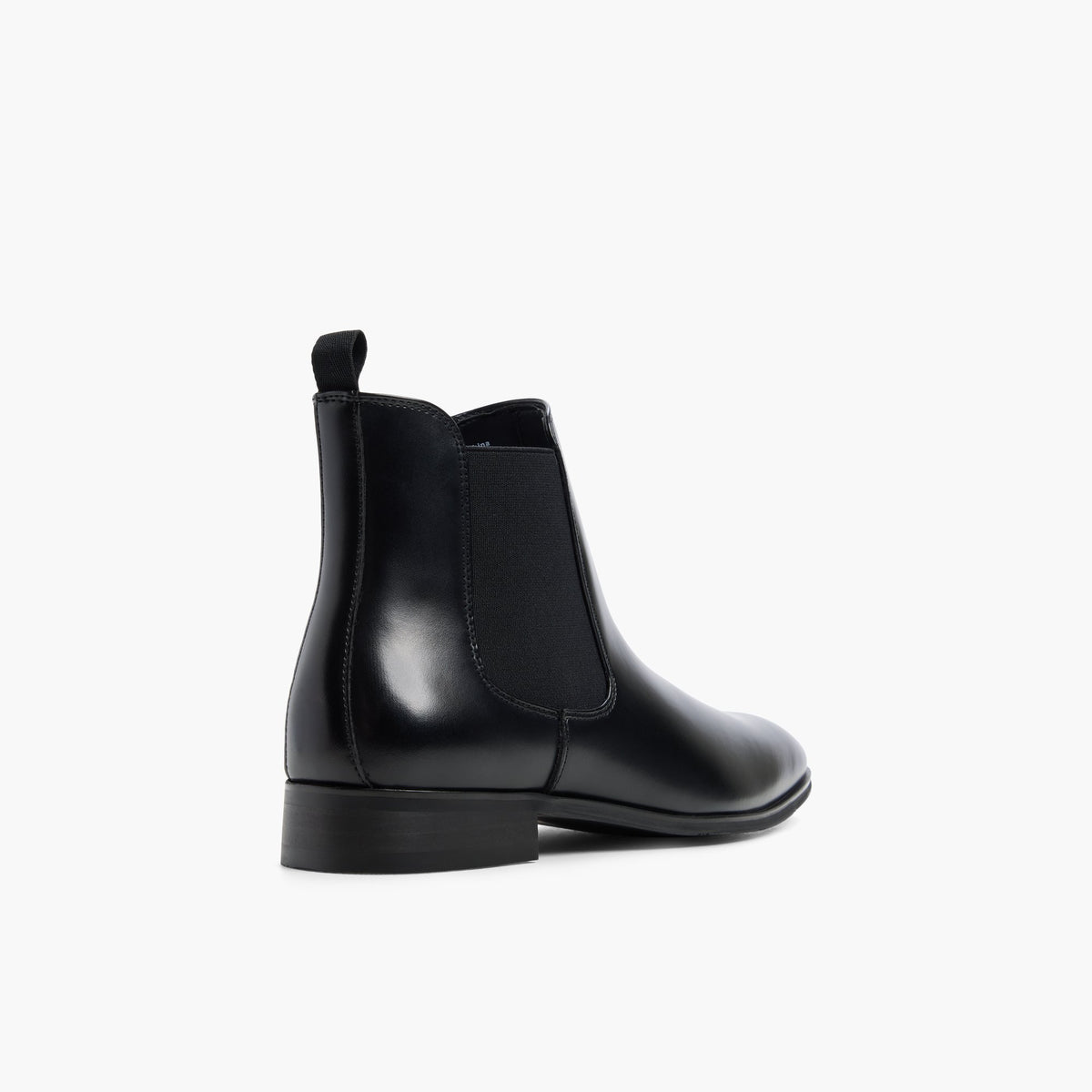 Three-quarter angle of Black Slatewell Chelsea Boots's back side