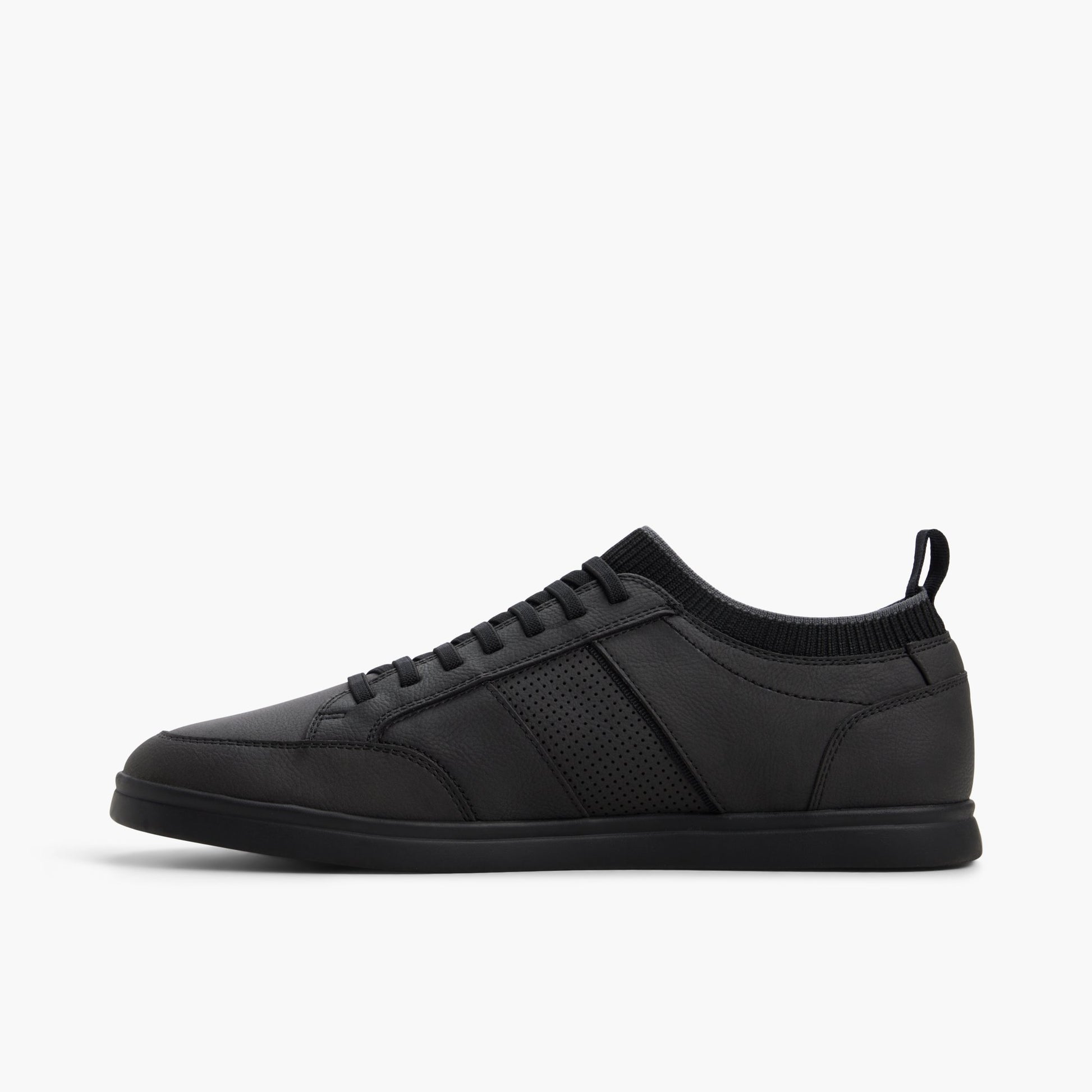 Vue latérale de Noir Slippro Sneakers