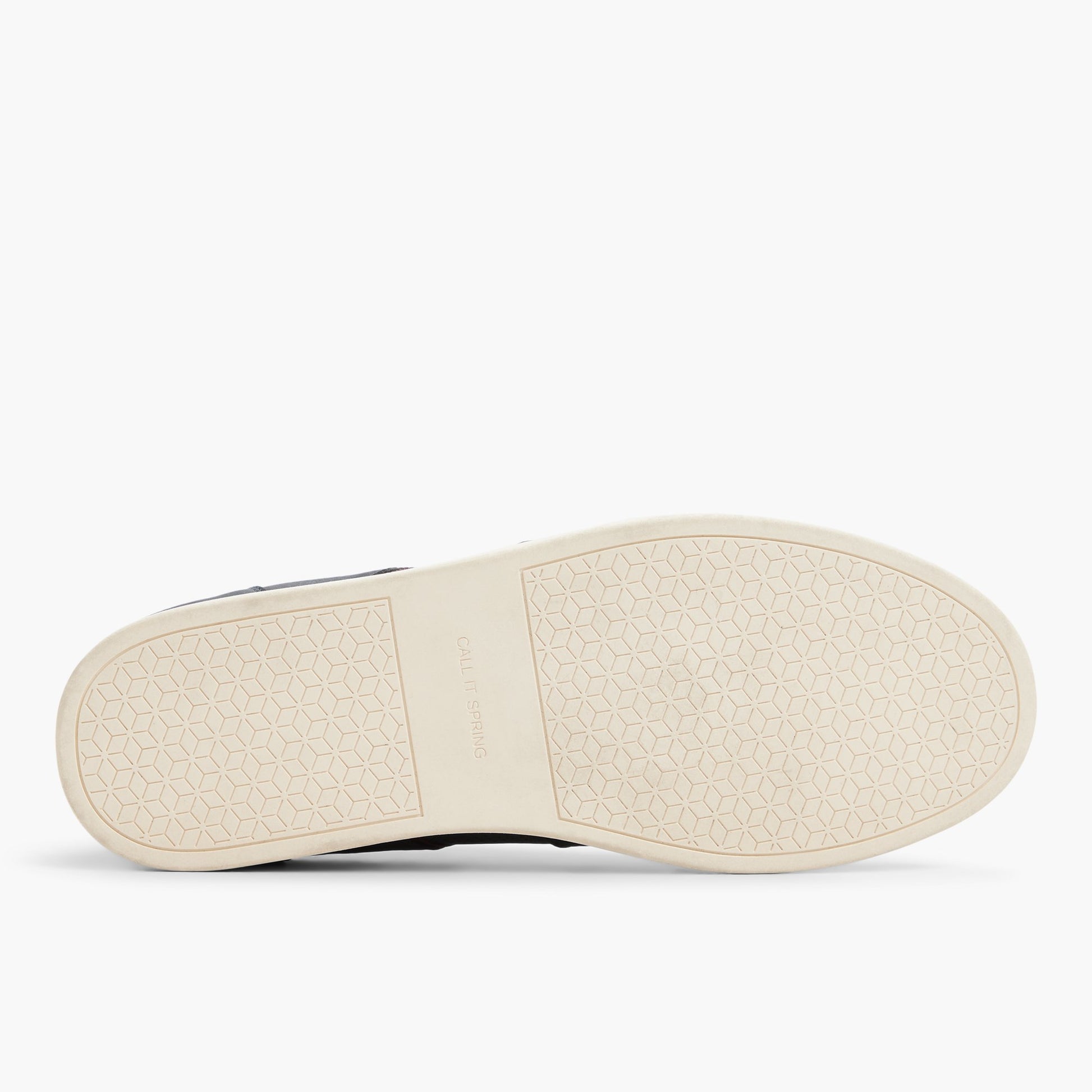Vue de la semelle de Bleu marine Slippro Sneakers