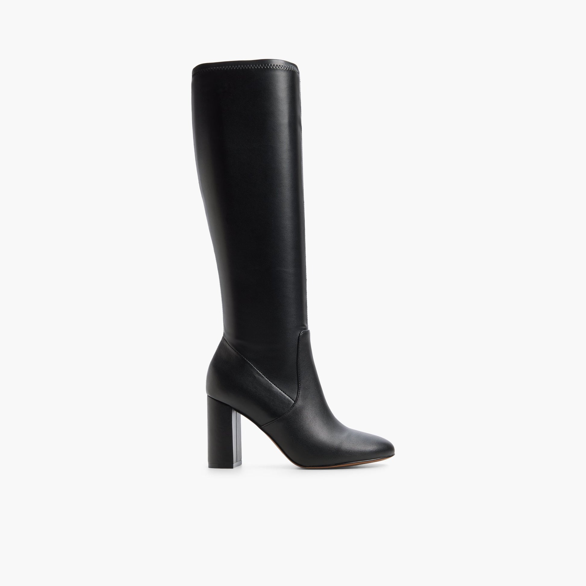 Vue principale de Noir Elvire Bottes hautes pour Femmes