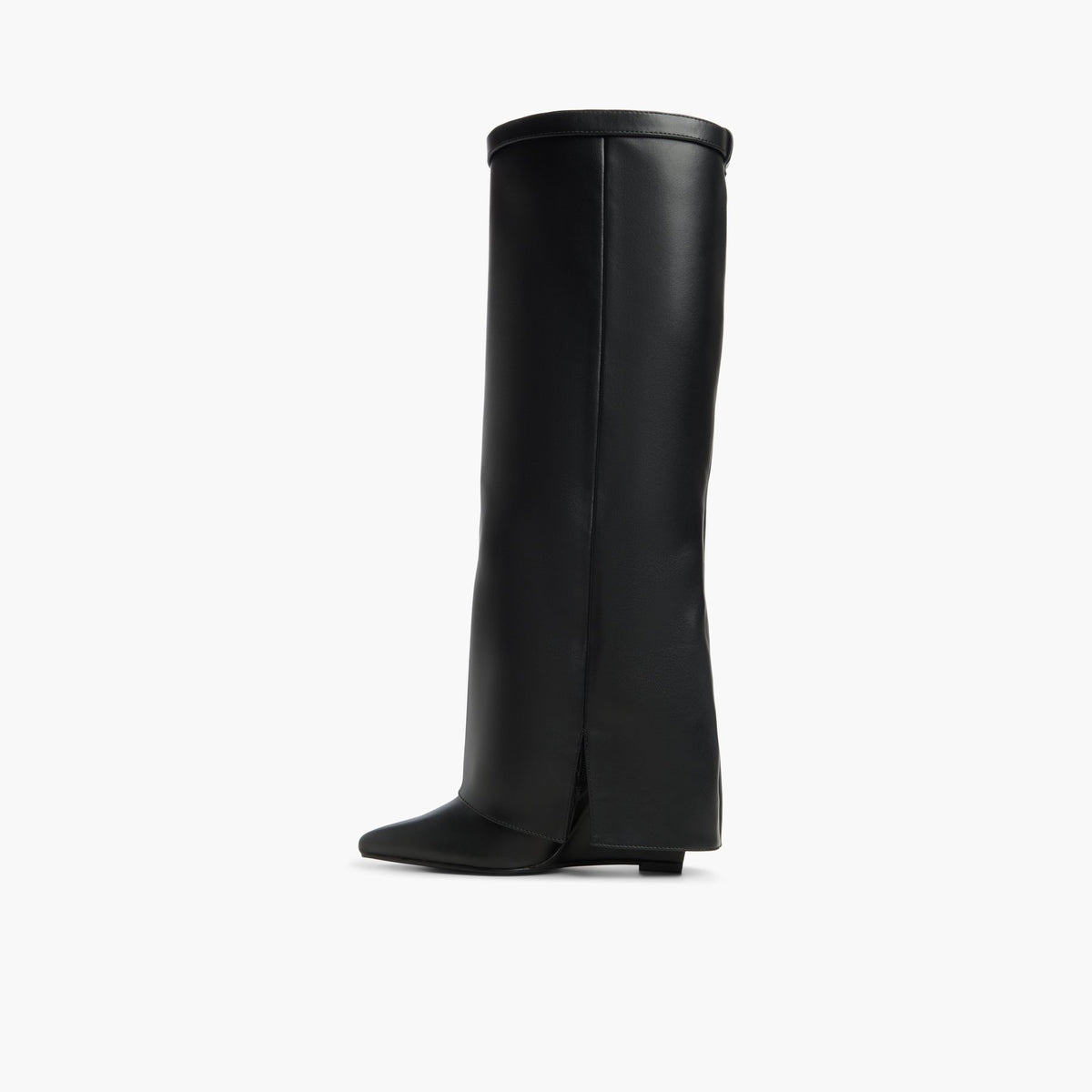Vue latérale de Black Marleena Bottes hautes