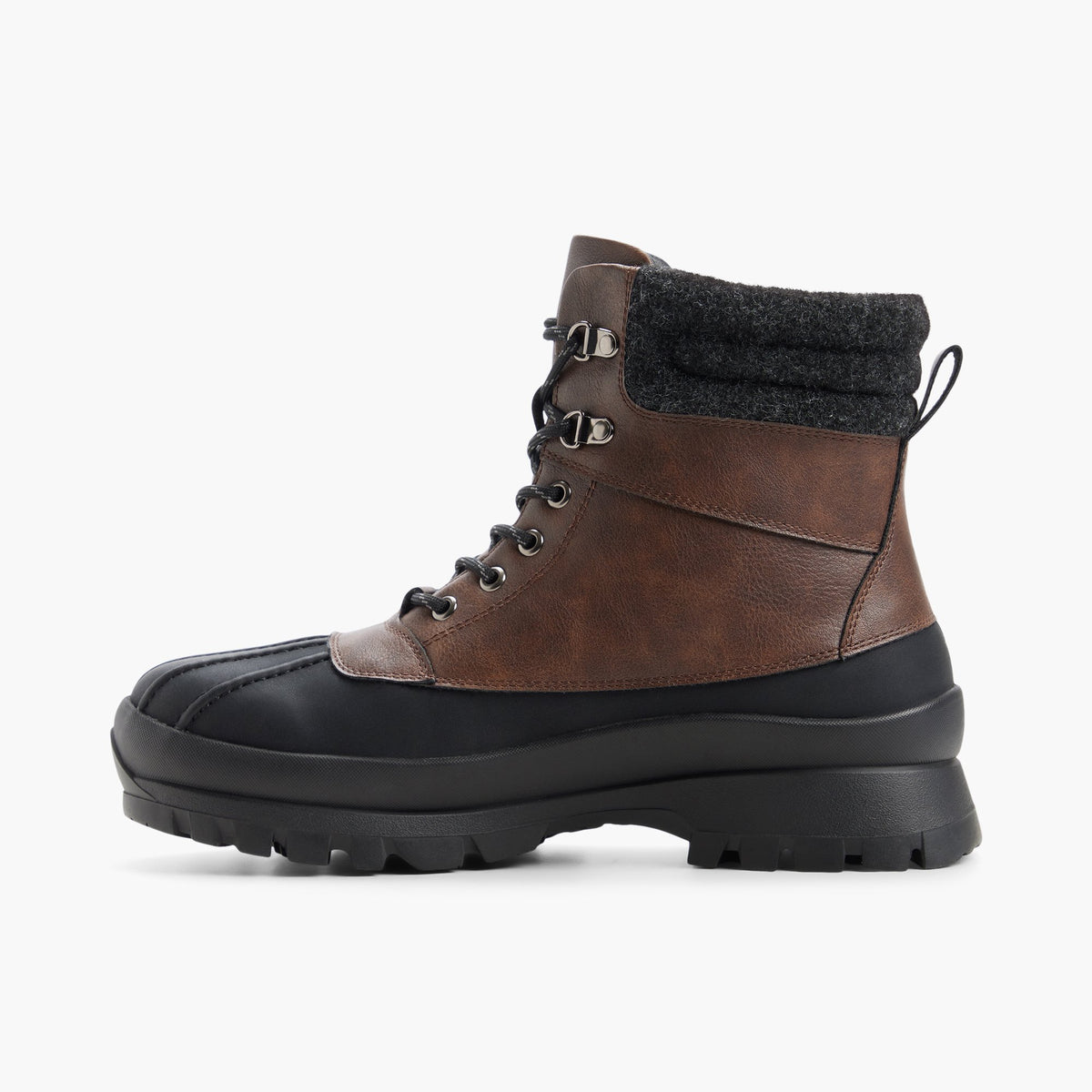 Vue latérale de Brown Midlander Bottes à lacets