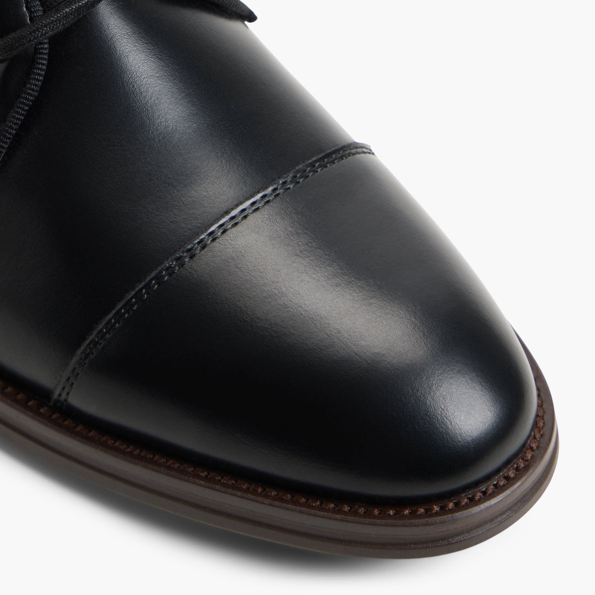 Close-up of the Black Pinecrest Lace-up Boots