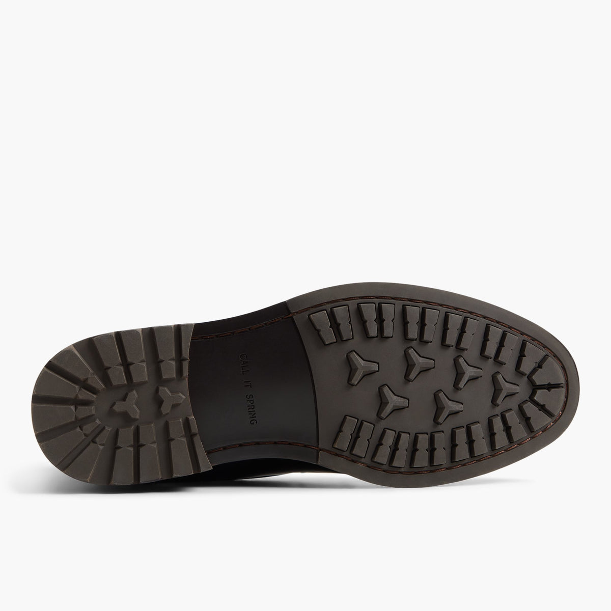View of Black Pinecrest Lace-up Boots's sole