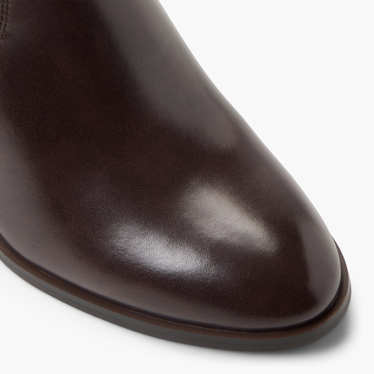 Close-up of the Brown Velda Chelsea Boots