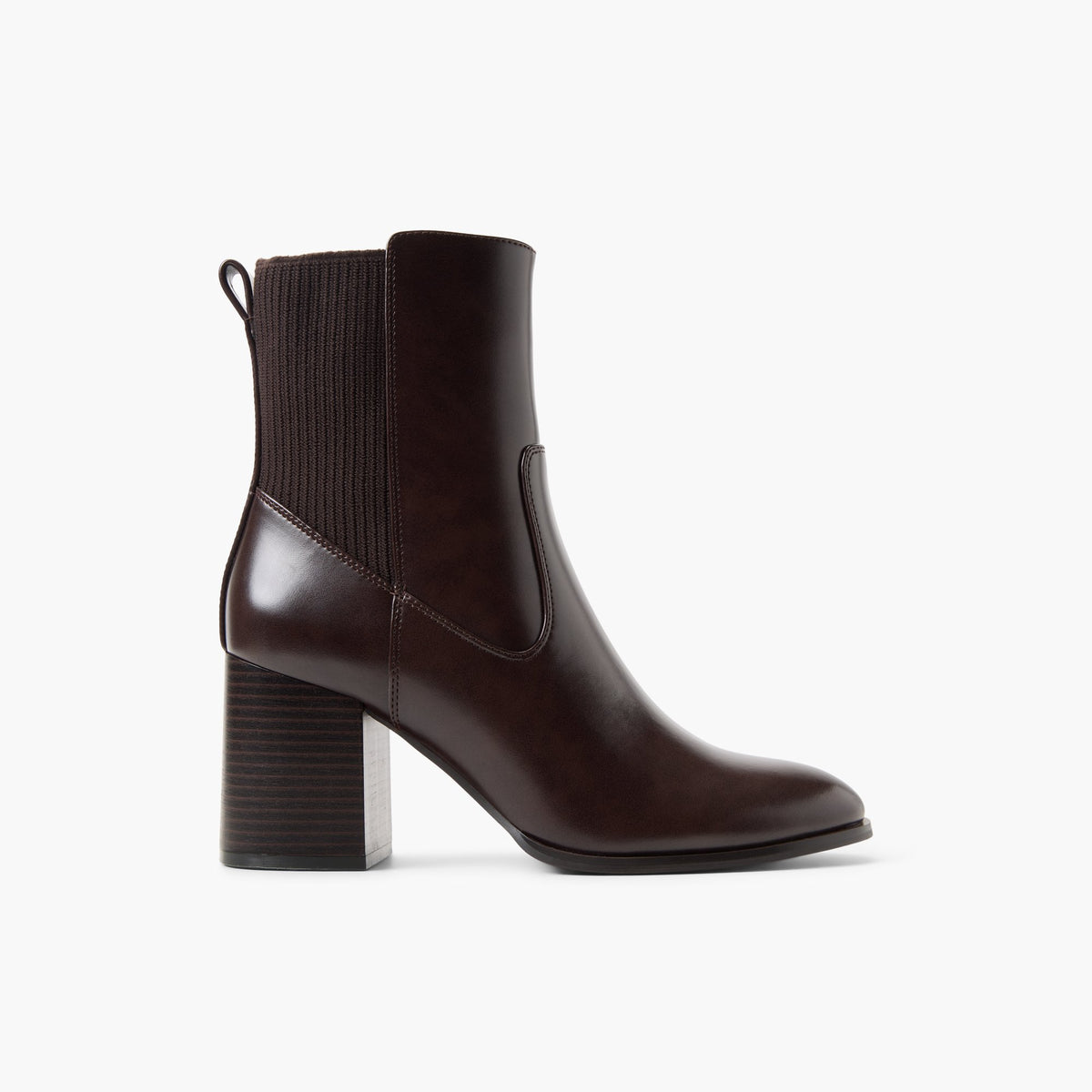 Main View of Brown Velda Chelsea Boots for Womens