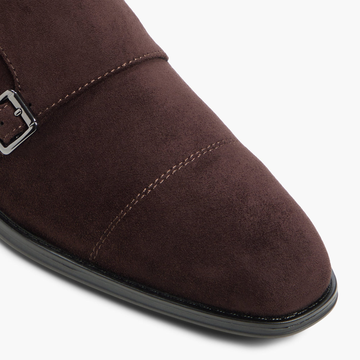 Gros plan de la Brown Belmonte Chaussures habillées